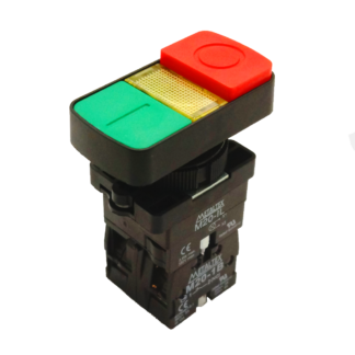 Botão Duplo Iluminado 1na + 1nf 24v P20IDL-Y7-1C